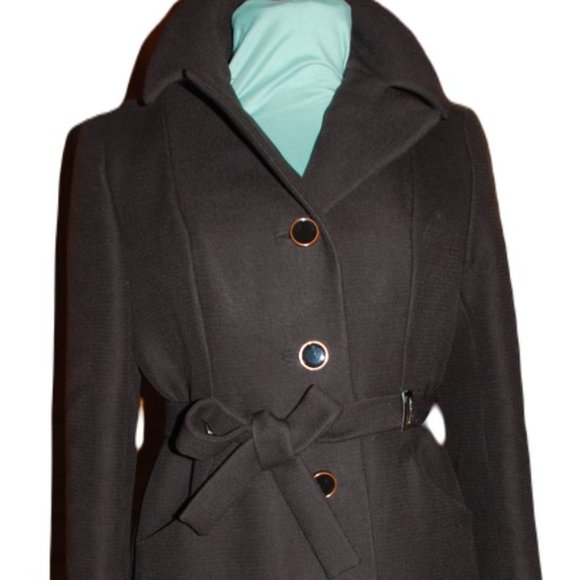 The World's Best Long Wool Coat, Medium - Picture 3 of 4